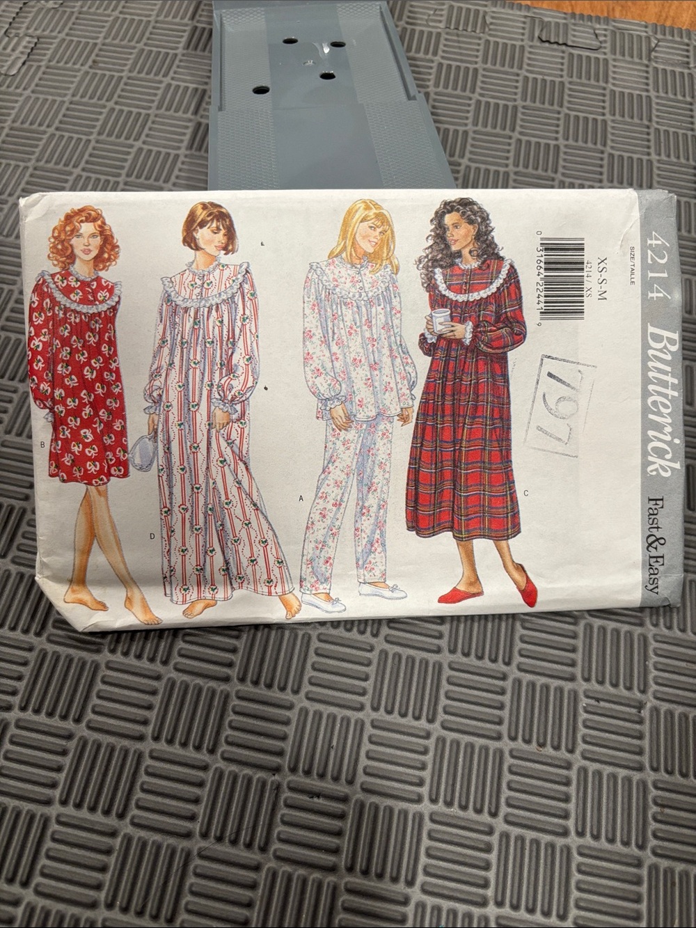 Butterick #4214 Women’s Nightgown, Pajamas (Top & Bottom) Pattern